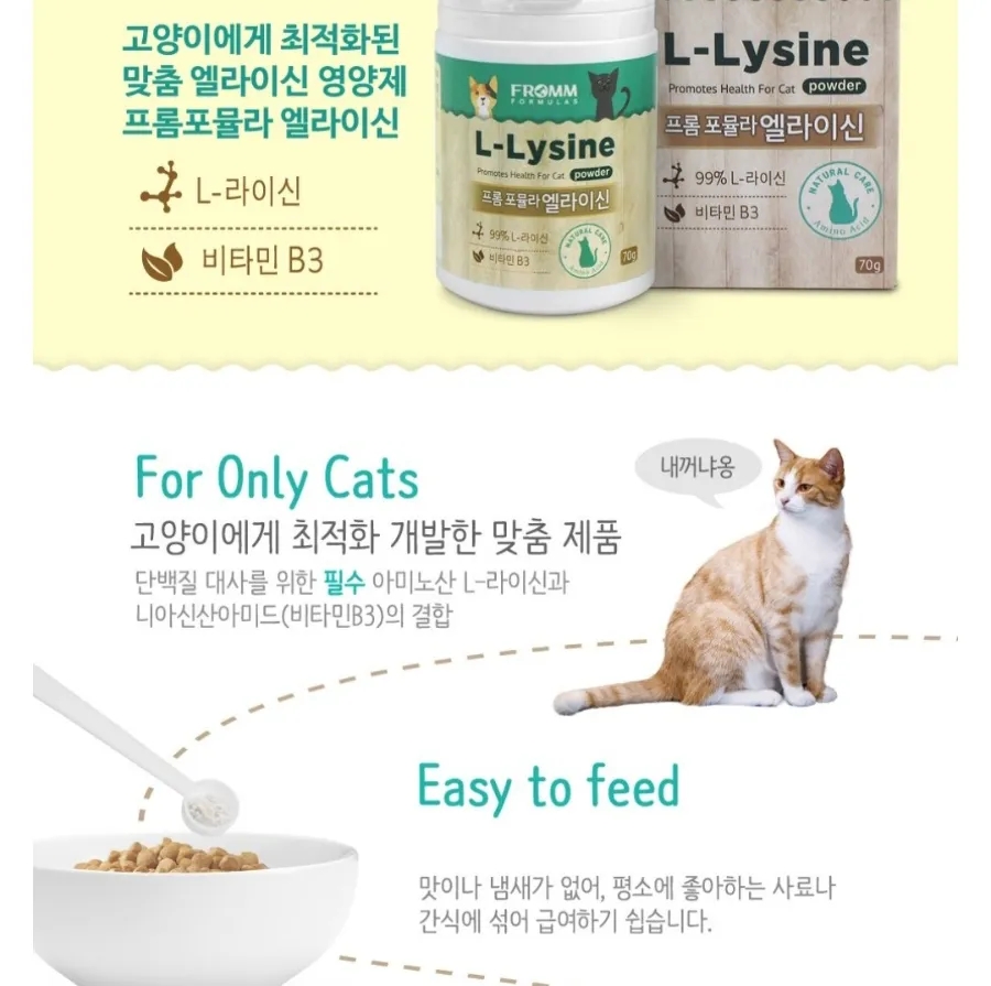 고양이 엘라이신 추천｜프롬 포뮬러 엘라이신 한 달 급여 솔직 후기🐱✨