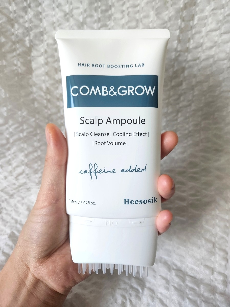 여성탈모 고민이라면? 컴앤그로우 브러쉬 스칼프앰플 솔직 사용 후기 🌿